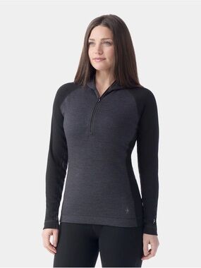 Smartwool | Women's Classic Thermal Merino Base Layer 1/2 Zip Hoodie